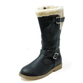 Russel Matos Mid Calf Womens Winter Boots Black Available in Size 6 7