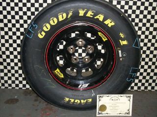 Jeremy Mayfield Homestead 11 03 NASCAR Used Tire Rim