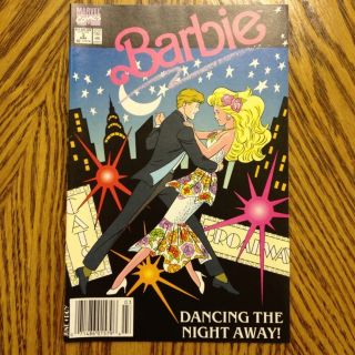 Marvel Comics March 1990 Barbie Comic Book Dancing Issue 3 NM M