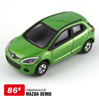 New Tomica 86 Mazda Demio Green Diecast Car
