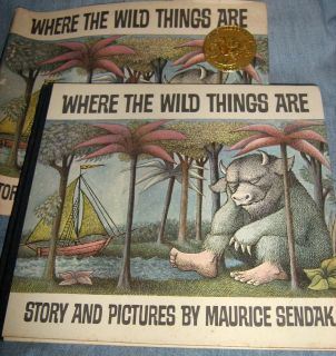 Maurice Sendak WHERE THE WILD THINGS ARE Harper & Row HARDCOVER BOOK