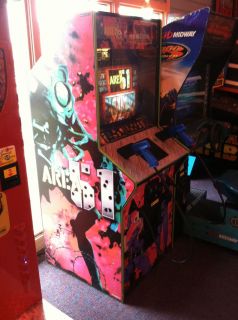 Area 51 Max Force Coin Operated Arcade Machine