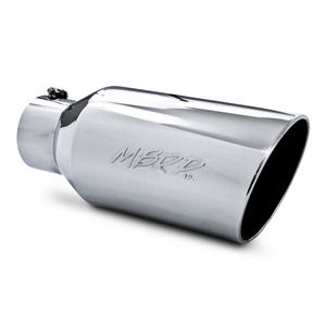 MBRP Monster Exhaust Tip   5 Inlet, 8 OD, Rolled End, T304 Stainless