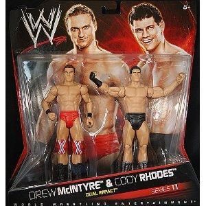 Drew McIntyre Cody Rhodes WWE Mattel 11 Tag Team Figure
