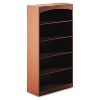 Mayline BTB5S36LCR 5 Shelf Bookcase Cherry Book Case