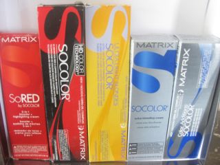 Matrix Assorted Socolor Permanent Hair Color