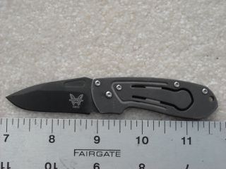 Benchmade Knife 10610 McHenry Williams Benchmite II Black Aus 8 Used