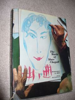  of Marc Chagall Hardcover Book Art Drawing Roy McMullen IZIS Photos