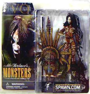 McFarlane Toys Monsters 2002 Bloody Voodoo Queen Figure