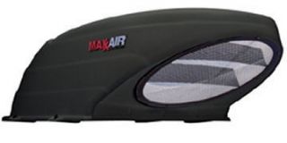 RV Motorhome Maxxair 900 Fan Mate Black Rain Vent Cover for Ceiling