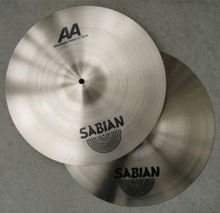 Sabian AA 15 Medium Hi Hat Cymbals