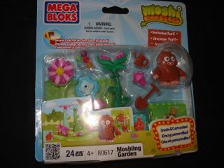 Mega Brands Moshi Monsters Mega Bloks Playset #80617 Moshling Garden