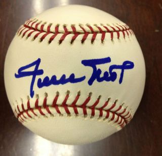 Willie Mays Hand Signed Baseball PSA DNA COA Giants Autograph HOF