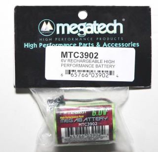Megatech 6 Volt 600 NiMH Rechargeable Battery