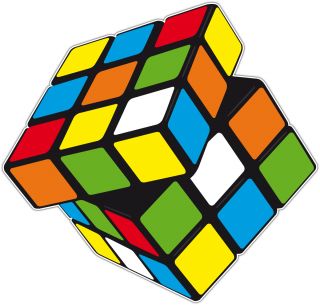 Rubiks Cube Is A 3 D Mechanical Puzzle Car Bumper Window Sticker