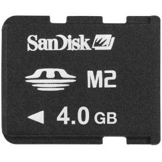 SanDisk 4GB M2 Memory Stick Micro Card 4 Sony Ericsson