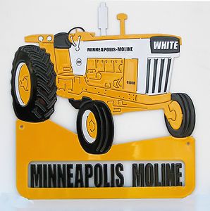 Minneapolis Moline G1050 Tractor Sign