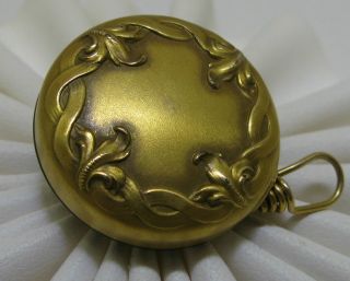 Art Nouveau Ketcham McDougall Gold F Chatelaine Watch Pin