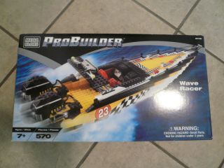 Mega Bloks Pro Builder Wave Racer Model 9748