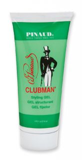 Clubman Pinaud Styling Gel Hair Groom for Men keeps hair neat, well