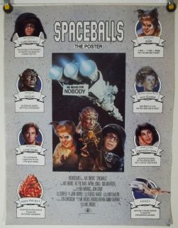 Mini Theater Promo Poster Mel Brooks Star Wars PARODY 1987