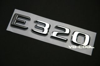 Mercedes Benz E320 E Class Trunk Emblem Badge Letters