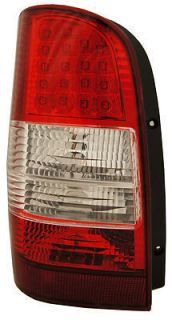 Mercedes Benz Vito Van 98 04 Clear Red LED Tail Lights Lamps