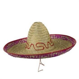Brand New Multicolor Mexican Sombrero Straw Hat