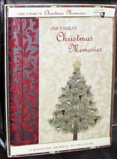 Christmas Memories Scrapbook Photo Album New in Box