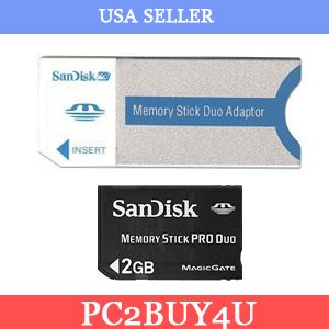2GB Memory Stick Card for Sony Digital Camera DSC F717