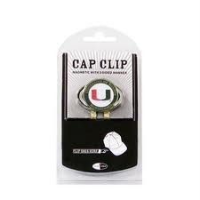 Miami Hurricanes Golf Ball Marker Cap Hat Clip NIP