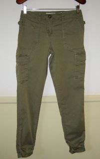 Womens Michael Kors Green Cargo Pants Size 8