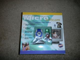 Micro Innovations IC100C Web Cam New