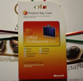 Microsoft Office 2010 Professional [ Office 2010 professional Product