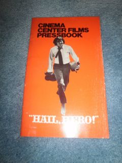 Hail Hero 1969 Michael Douglas Original Pressbook