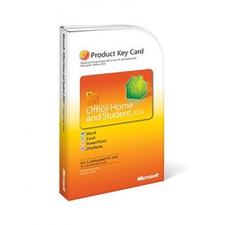 Microsoft Office Home and Student 2010 for Windows Non commercial