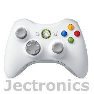 New OEM Genuine Microsoft Xbox 360 White Wireless Controller Special