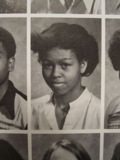 VINTAGE 1979 MICHELLE OBAMA ROBINSON SOPHOMORE YEARBOOK WHITNEY YOUNG