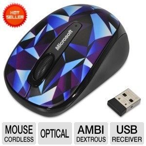 Microsoft GMF 00091 Wireless Mobile Mouse 3500 BlueTrack Brand New