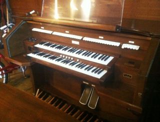 MIDI Church Organ Console for Hauptwerk Allen Organ Cabinet