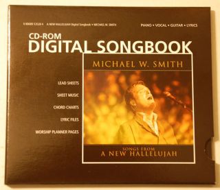 Michael w Smith Digital Songbook New Hallelujah CD ROM CDROM Song Word