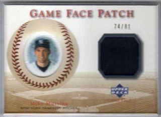 2003 Upper Deck Game Face Mike Mussina SP Patch 74 81