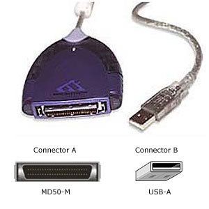 Microtech USB to SCSI HD50 Adapter