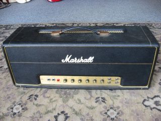 1974 Marshall 100 Watt SUPER LEAD Mk II guitar amplifier head vintage