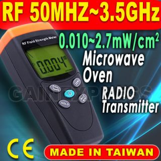 RF Radiation Field Strength Power Microwave Meter 3 5GHz Ultrasound