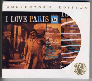 Michel Legrand I Love Paris CD New SS Gold CD RARE 074646436721