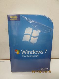 Microsoft Windows 7 Professional Upgrade Designed for Windows Vista 32