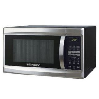Emerson MW1337SB 1000W 1 3 CU ft Countertop Microwave Oven