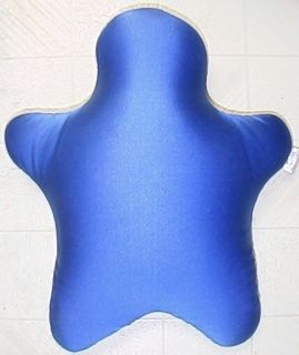 Sqush Hug Man Blue Therapy Microbead Pillow Plush Moshi