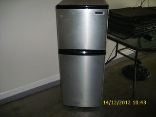 Franklin CH3 2 CU ft 2 Door Mini Fridge Refrigerator Freezer